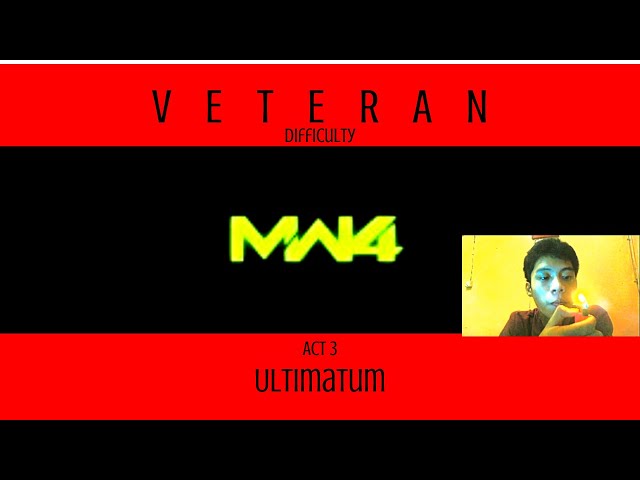 Win or Fail? Ultimatum Veteran | COD4 MW