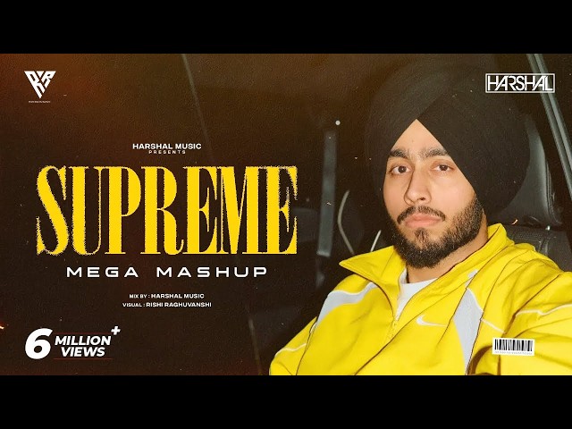 Shubh - Supreme Mashup | Harshal Music | Supreme | Signed To God | Winning | Punjabi Mashup