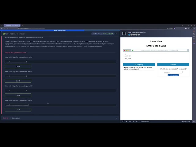 SQL Injection Introduction TryHackMe WalkThrough