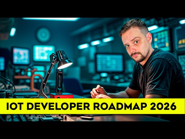 IoT Developer Roadmap - 2026 | How to Become IoT Software Developer (Beginner Step-by-Step Guide)