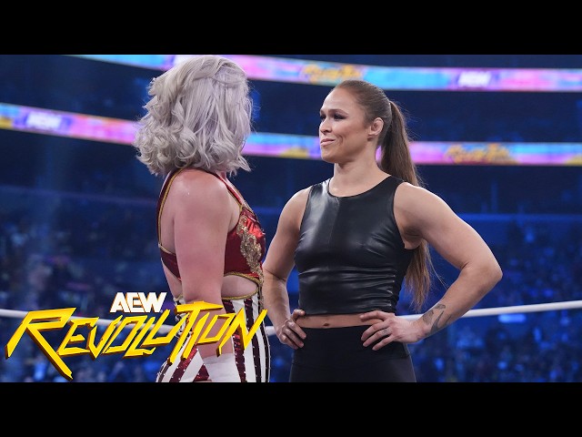 RONDA ROUSEY has arrived in All Elite Wrestling! | AEW Revolution 2026