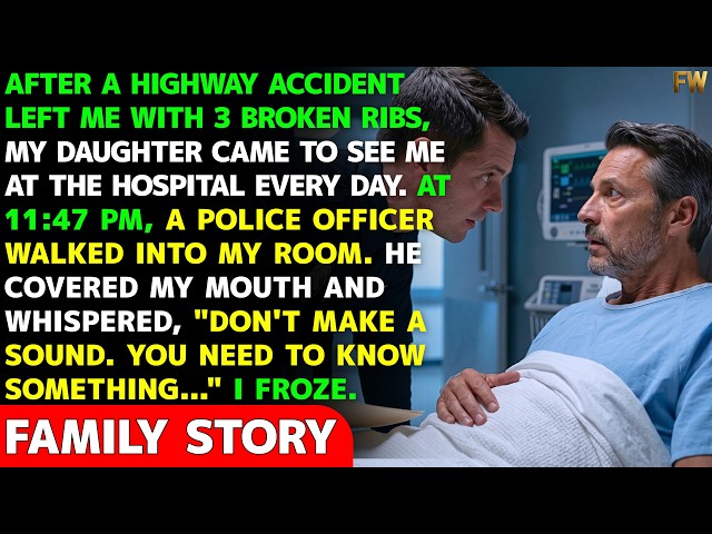 At 11:47 PM, A Cop Walked Into My Hospital Room And Whispered “Don’t Make A Sound”—Then My Daughter…