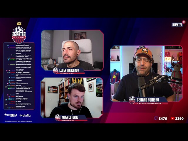 JIJANTES | PREVIA DE COPA. RUEDA DE PRENSA DE FLICK. TERTULIA LOREN Y ANDER. RESACA DE LIGA.