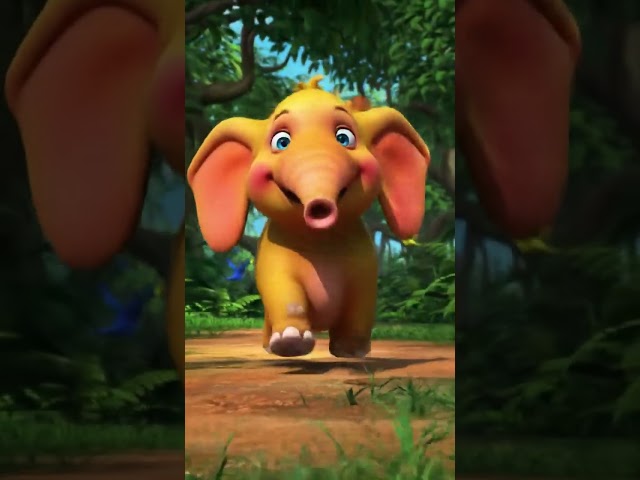elephant tummy time #cartoon #video #animation #youtubeshorts