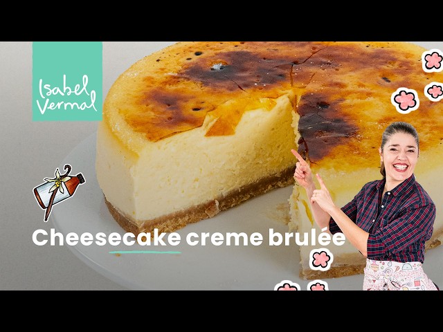 Cheesecake brûlée de vainilla y limón