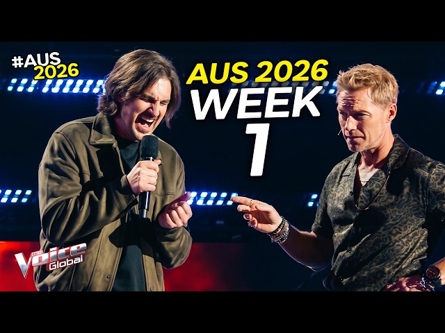 A SECRET 5th Coach Changed Everything?! The Voice Australia 2026 Week 1 [4K]