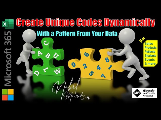 Generating Alphanumeric Codes with Pattern from Your Data - Single cell Report