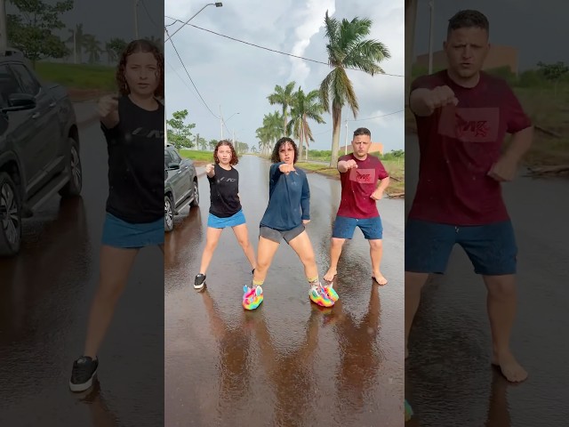Agora a família toda entrou na dança
