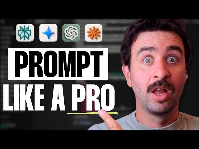 EXACTLY How to Write Better Prompts Than 99% of People