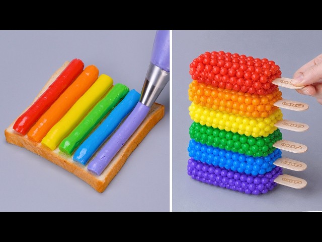 Easy & Delicious Rainbow Cake Tutorials 🌈 Amazing Baking Ideas | So Yummy Cake Decorating Ideas