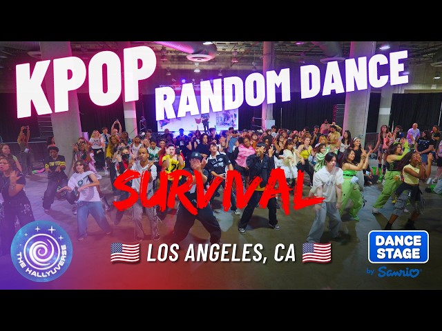 🇺🇸 Official Survival Kpop Random Play Dance at KCON LA 2026!