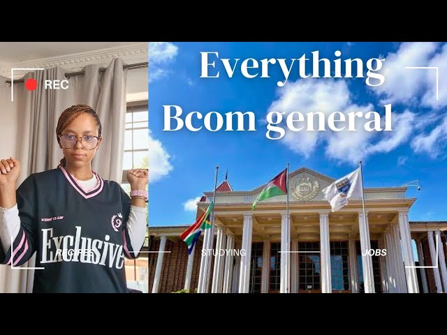 BCom general explained : Jobs , majors, extended programs , uni applications and career paths 📚