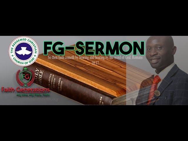 Sermon: "Divine Increase".( RCCG Faith Generations Church,Welwyn Garden City)