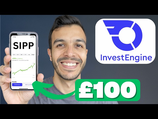 How to invest your first £100 in InvestEngine SIPP (Button-By-Button Guide)