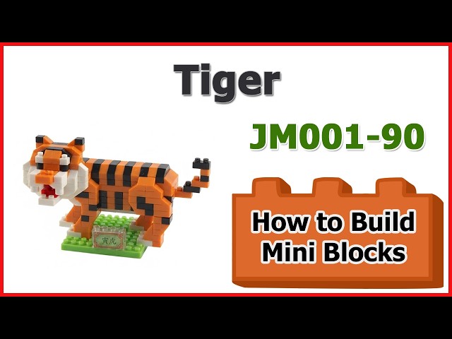 How to Build Tiger Blocks - JIKE PETIT JK-JM001-90 Instructions Specifications