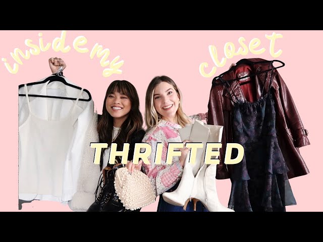 INSIDE MY THRIFTED CLOSET || STYLED BY CHLOE || 3 THRIFTED OUTFITS