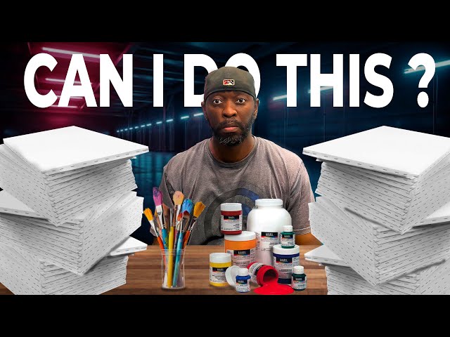 I'm Risking Everything To Become A Full-Time Artist in One Year