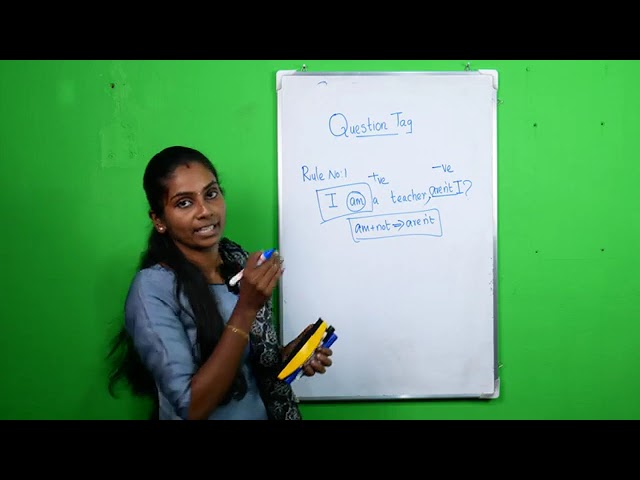 QuestionTag Part 2 Vishnupriya Teacher record class