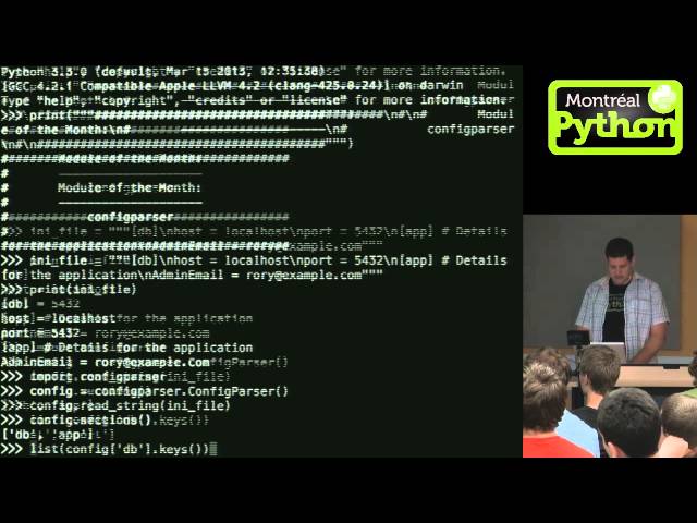 Module of the Month: configparser #MP47
