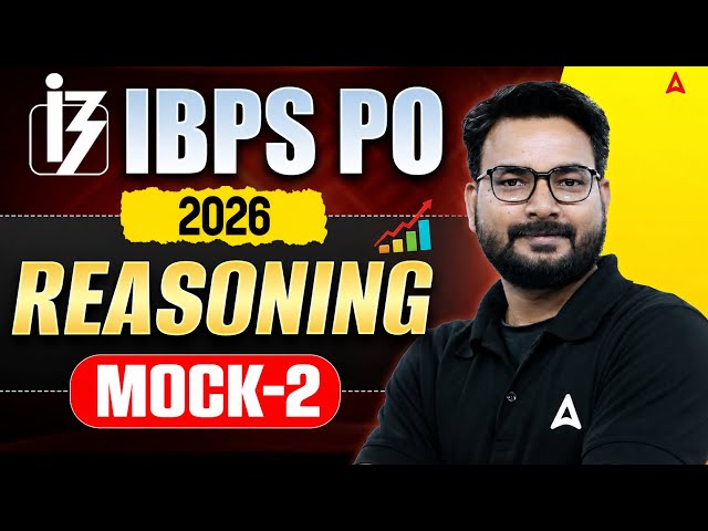 IBPS PO 2026 Reasoning | Reasoning Mock Test - 2 | Most Expected Paper by Saurav Sir