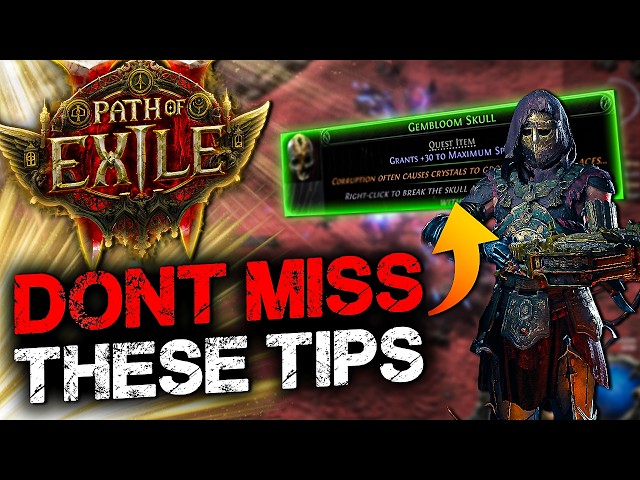 The 15 Most Important Tips For New Players - PoE 2 Beginner's Guide