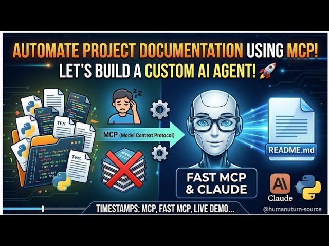 Automate Project Documentation Using MCP! #ai #mcp #fastmcp #claude #automation