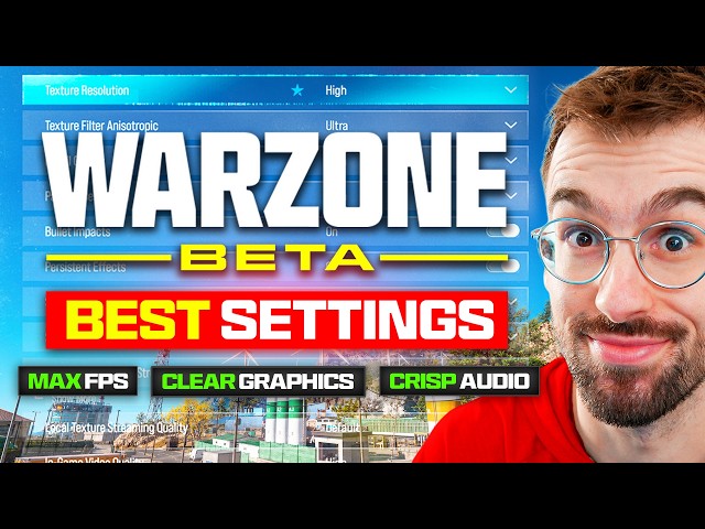 The BEST SETTINGS for Modern Warfare 4 Warzone Beta