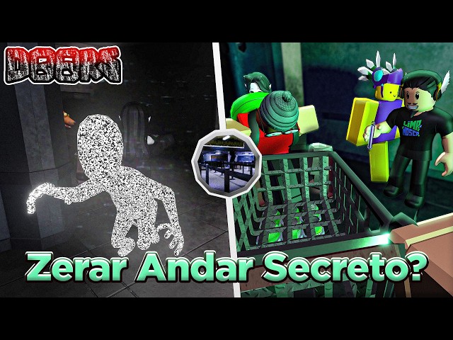 WE TEAMED UP to BEAT the SECRET FLOOR in DOORS! 👁️ THE STAIRWELL