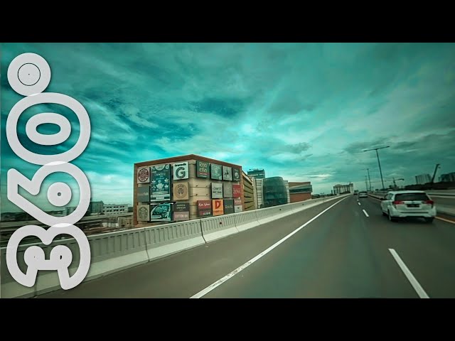 [Video 360°] TOL LAYANG JAPEK (Jakarta-Cikampek)