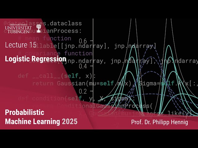 Probabilistic ML - 15 - Logistic Regression