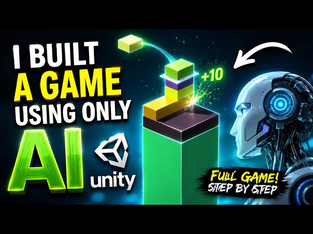 I Built a Game Using ONLY AI in Unity