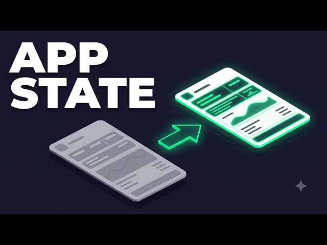 App Lifecycle and State Basics | App Development for Beginners in 1 Minute