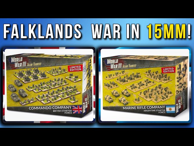 Falklands War in 15mm! | Team Yankee British & Argentine Starter Forces - Announcement.