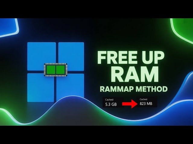 Free Up RAM Instantly on Windows Using RAMMap | Best RAM Cache Cleaner Tutorial 2026