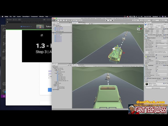 unity Learn: Create with Code Unit 1 Player Control (1.3 High Speed Chase)