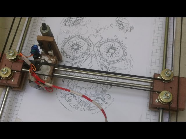 #Arduino #Drawing Machine Live Subscribe #Tech