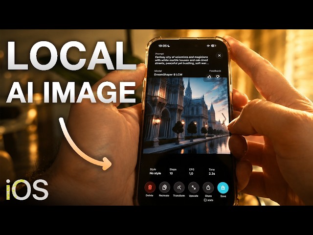 Local Offline AI Image Generator for iPhone - Stable Diffusion