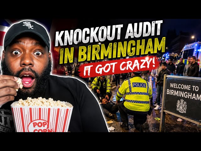 AMERICAN REACTS TO KNOCKOUT AUDIT IN BIRMINGHAM FOR THE FIRST TIME...IT GOT CRAZY!