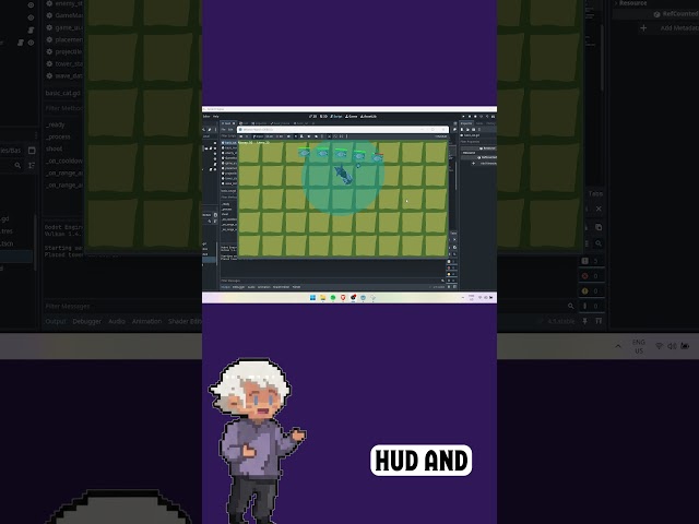 Building a Playable Game Loop in 8 Hours. #gamedev #indiedev #godotengine #programming