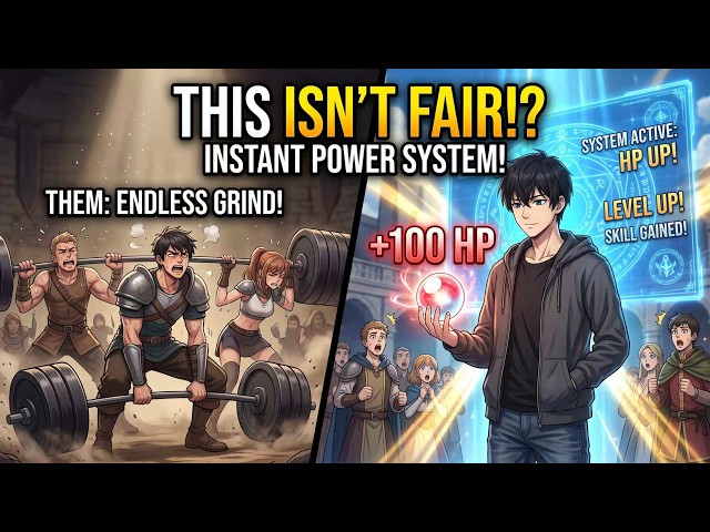 Others Train to Level Up; I Loot Bodies for Points—Then +100 HP Awakened My System!