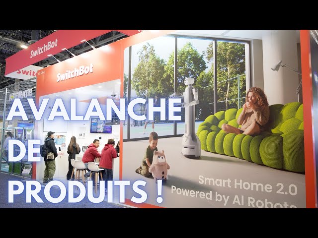 J'ai découvert les nouveaux produits SwitchBot au CES 2026 !