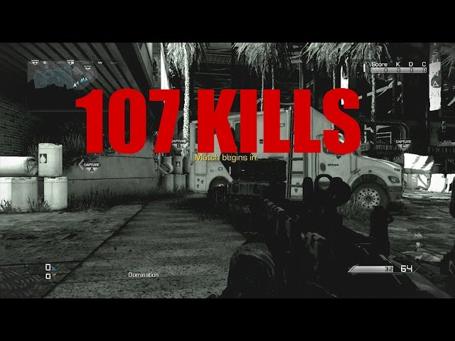 COD Ghosts - 107 Kills - I'm Back