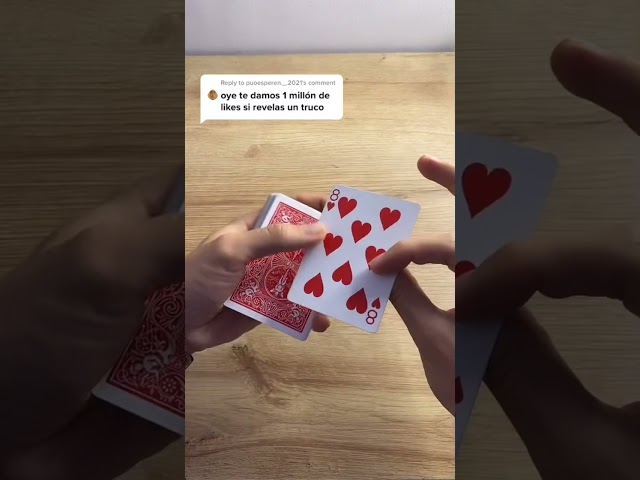 Truco de magia cambio de Carta tutorial