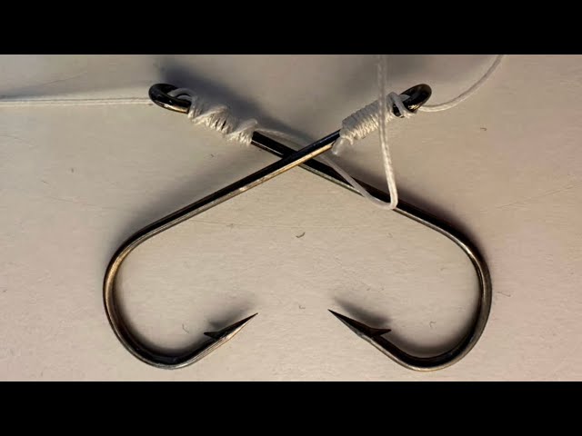 How to tie two ? Fishing Hooks on one Line