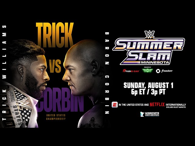 Trick Williams vs. Baron Corbin | Lucha por el Campeonato de los Estados Unidos: Paquete de promo...