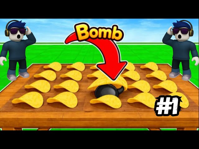 I did this with a player in Bomb Chip I Part-1 I #roblox #video