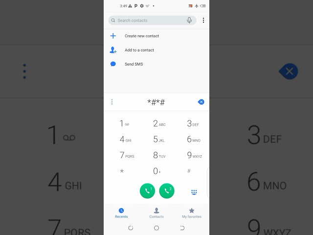 Android Secret code for free internet