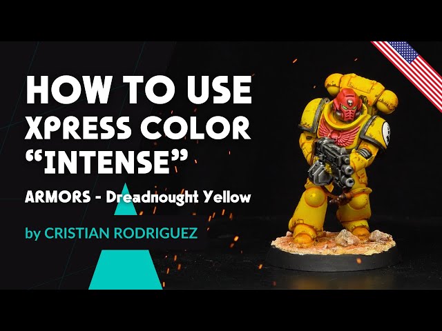 🇺🇸🇬🇧 XPRESS COLOR "INTENSE" | Perfect for ARMORS! (72.477 Dreadnought Yellow) ✨