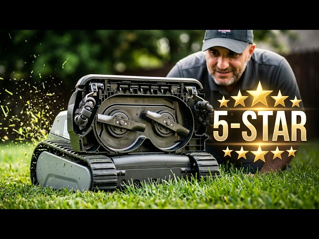 LYMOW One Plus Review: This Robot Mower Cuts Like a REAL Lawn Mower!