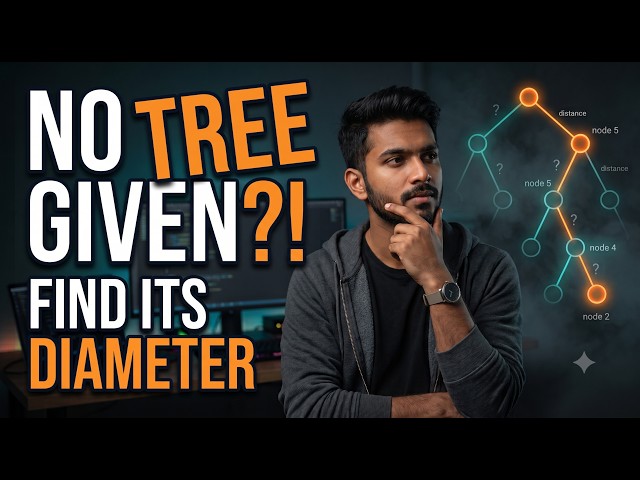How to Find Tree Diameter Without Seeing the Tree | Interactive Problem